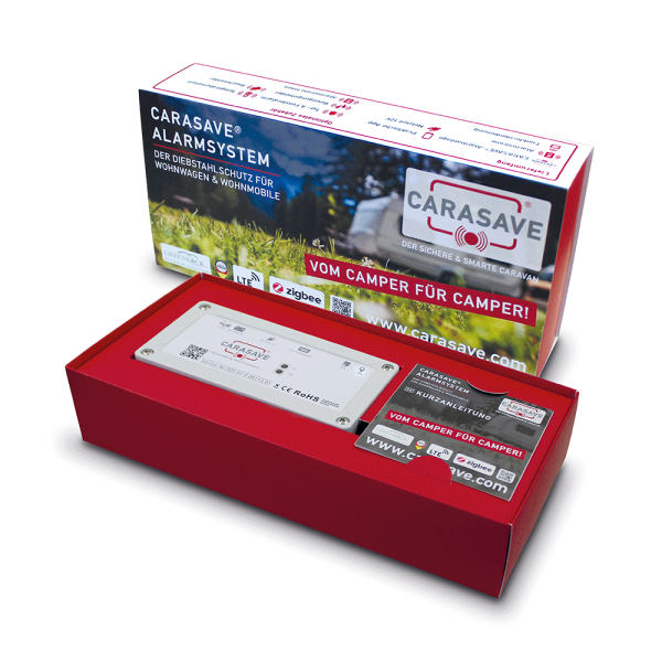 Carasave alarmcentrale versie 2.0 met GPS functie